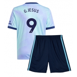 Arsenal Gabriel Jesus #9 3rd trikot Kinder 2024-25 Kurzarm (+ kurze hosen)