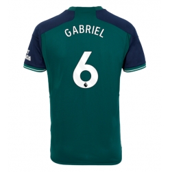 Arsenal Gabriel Magalhaes #6 3rd trikot 2023-24 Kurzarm