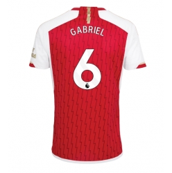 Arsenal Gabriel Magalhaes #6 Heimtrikot 2023-24 Kurzarm