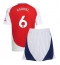 Arsenal Gabriel Magalhaes #6 Heimtrikot Kinder 2024-25 Kurzarm (+ kurze hosen)