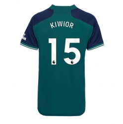 Arsenal Jakub Kiwior #15 3rd trikot Frauen 2023-24 Kurzarm