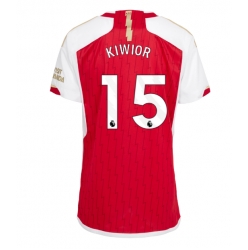 Arsenal Jakub Kiwior #15 Heimtrikot Frauen 2023-24 Kurzarm