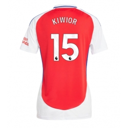 Arsenal Jakub Kiwior #15 Heimtrikot Frauen 2024-25 Kurzarm