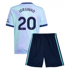 Arsenal Jorginho Frello #20 3rd trikot Kinder 2024-25 Kurzarm (+ kurze hosen)