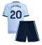 Arsenal Jorginho Frello #20 3rd trikot Kinder 2024-25 Kurzarm (+ kurze hosen)