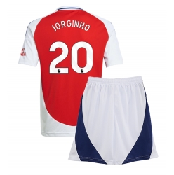 Arsenal Jorginho Frello #20 Heimtrikot Kinder 2024-25 Kurzarm (+ kurze hosen)