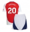 Arsenal Jorginho Frello #20 Heimtrikot Kinder 2024-25 Kurzarm (+ kurze hosen)