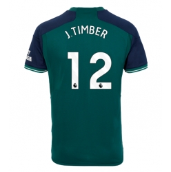 Arsenal Jurrien Timber #12 3rd trikot 2023-24 Kurzarm