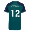 Arsenal Jurrien Timber #12 3rd trikot Frauen 2023-24 Kurzarm