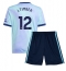 Arsenal Jurrien Timber #12 3rd trikot Kinder 2024-25 Kurzarm (+ kurze hosen)