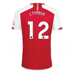 Arsenal Jurrien Timber #12 Heimtrikot 2023-24 Kurzarm