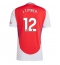 Arsenal Jurrien Timber #12 Heimtrikot 2024-25 Kurzarm