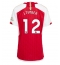 Arsenal Jurrien Timber #12 Heimtrikot Frauen 2023-24 Kurzarm