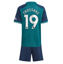 Arsenal Leandro Trossard #19 3rd trikot Kinder 2023-24 Kurzarm (+ kurze hosen)