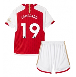 Arsenal Leandro Trossard #19 Heimtrikot Kinder 2023-24 Kurzarm (+ kurze hosen)