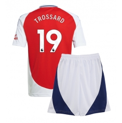 Arsenal Leandro Trossard #19 Heimtrikot Kinder 2024-25 Kurzarm (+ kurze hosen)