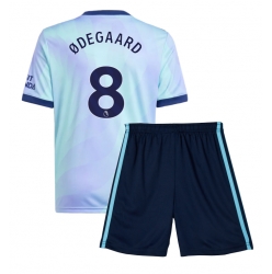 Arsenal Martin Odegaard #8 3rd trikot Kinder 2024-25 Kurzarm (+ kurze hosen)