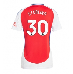 Arsenal Raheem Sterling #30 Heimtrikot Frauen 2024-25 Kurzarm