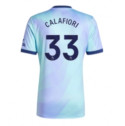 Arsenal Riccardo Calafiori #33 3rd trikot 2024-25 Kurzarm