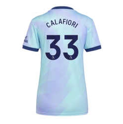 Arsenal Riccardo Calafiori #33 3rd trikot Frauen 2024-25 Kurzarm