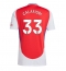 Arsenal Riccardo Calafiori #33 Heimtrikot 2024-25 Kurzarm