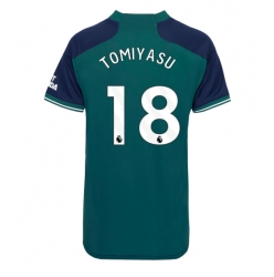 Arsenal Takehiro Tomiyasu #18 3rd trikot Frauen 2023-24 Kurzarm