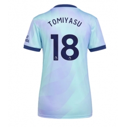 Arsenal Takehiro Tomiyasu #18 3rd trikot Frauen 2024-25 Kurzarm