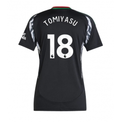 Arsenal Takehiro Tomiyasu #18 Auswärtstrikot Frauen 2024-25 Kurzarm