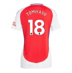 Arsenal Takehiro Tomiyasu #18 Heimtrikot Frauen 2024-25 Kurzarm