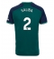 Arsenal William Saliba #2 3rd trikot 2023-24 Kurzarm