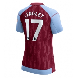 Aston Villa Clement Lenglet #17 Heimtrikot Frauen 2023-24 Kurzarm