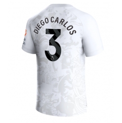 Aston Villa Diego Carlos #3 Auswärtstrikot 2023-24 Kurzarm