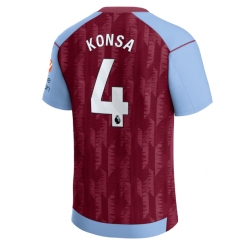 Aston Villa Ezri Konsa #4 Heimtrikot 2023-24 Kurzarm
