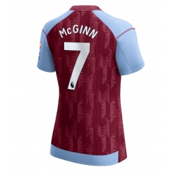 Aston Villa John McGinn #7 Heimtrikot Frauen 2023-24 Kurzarm