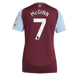 Aston Villa John McGinn #7 Heimtrikot Frauen 2024-25 Kurzarm