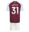 Aston Villa Leon Bailey #31 Heimtrikot Kinder 2024-25 Kurzarm (+ kurze hosen)