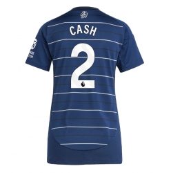 Aston Villa Matty Cash #2 3rd trikot Frauen 2024-25 Kurzarm