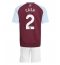 Aston Villa Matty Cash #2 Heimtrikot Kinder 2024-25 Kurzarm (+ kurze hosen)