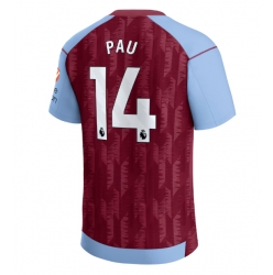 Aston Villa Pau Torres #14 Heimtrikot 2023-24 Kurzarm