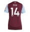 Aston Villa Pau Torres #14 Heimtrikot Frauen 2024-25 Kurzarm