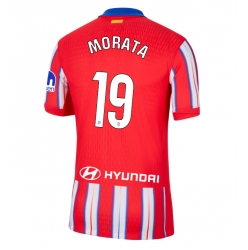 Atletico Madrid Alvaro Morata #19 Heimtrikot 2024-25 Kurzarm