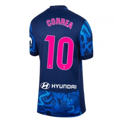 Atletico Madrid Angel Correa #10 3rd trikot Frauen 2024-25 Kurzarm