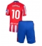 Atletico Madrid Angel Correa #10 Heimtrikot Kinder 2024-25 Kurzarm (+ kurze hosen)