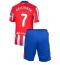 Atletico Madrid Antoine Griezmann #7 Heimtrikot Kinder 2024-25 Kurzarm (+ kurze hosen)