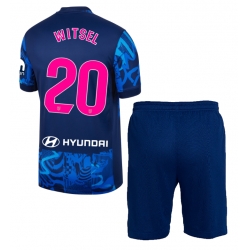 Atletico Madrid Axel Witsel #20 3rd trikot Kinder 2024-25 Kurzarm (+ kurze hosen)