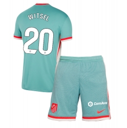 Atletico Madrid Axel Witsel #20 Auswärtstrikot Kinder 2024-25 Kurzarm (+ kurze hosen)