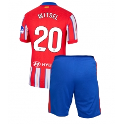 Atletico Madrid Axel Witsel #20 Heimtrikot Kinder 2024-25 Kurzarm (+ kurze hosen)