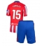 Atletico Madrid Clement Lenglet #15 Heimtrikot Kinder 2024-25 Kurzarm (+ kurze hosen)