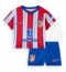 Atletico Madrid Heimtrikot Kinder 2024-25 Kurzarm (+ kurze hosen)