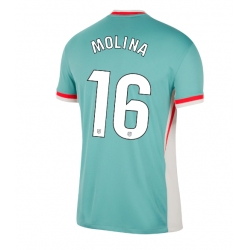 Atletico Madrid Nahuel Molina #16 Auswärtstrikot 2024-25 Kurzarm